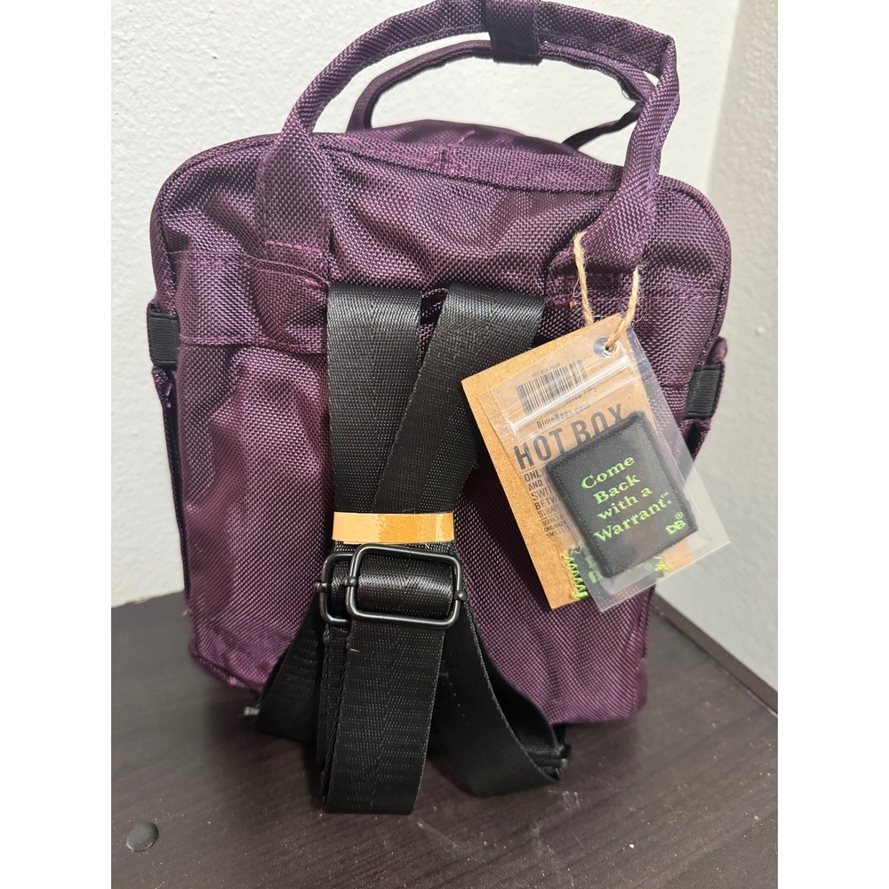 HotBox Mini Backpack From‎ Dime Bags-Plum NWT - Picture 3 of 5